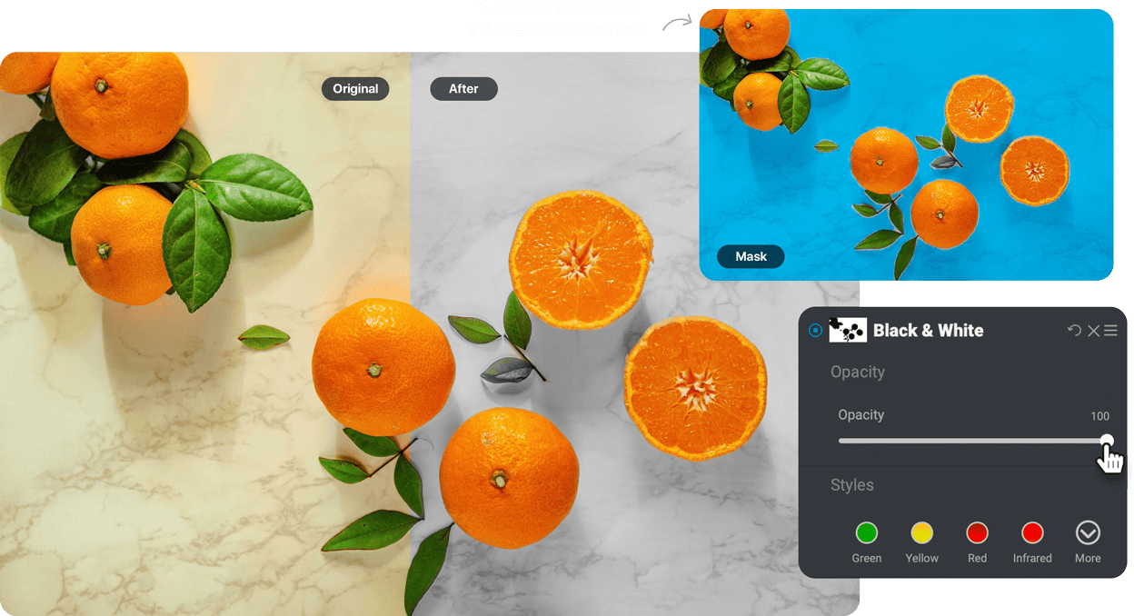 丰富的照片滤镜